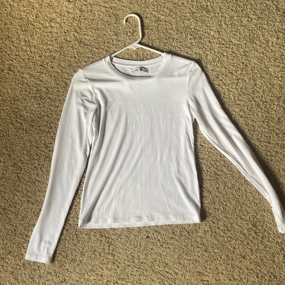 Long sleeve white shirt